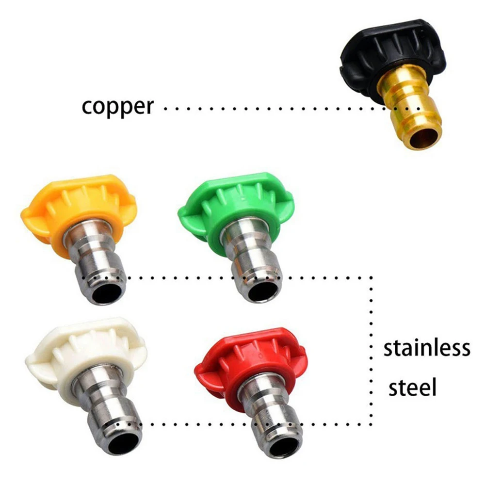 

Pressure Washer Nozzle Tips Quick Connect Garden High Pressure Washer Spray Nozzle For Car Washing Pressure Washer Nozzle