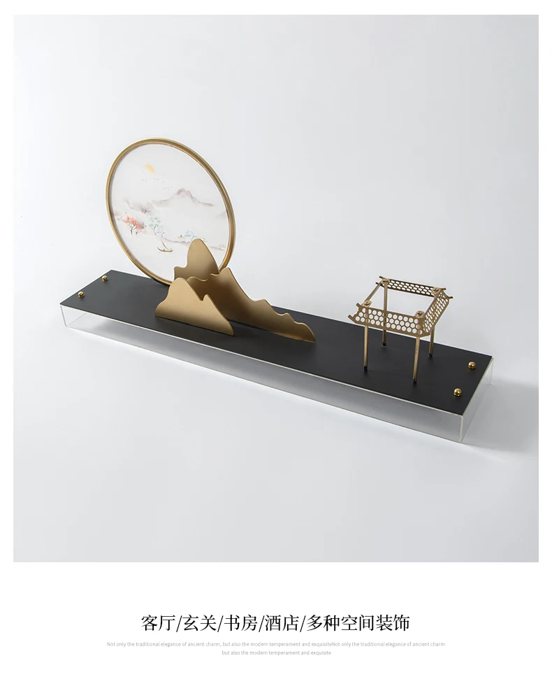 アイアンアートのクリエイティブな景観装飾、ホテルの客室模型、リビングルームのエントランス用ソフトデコレーション