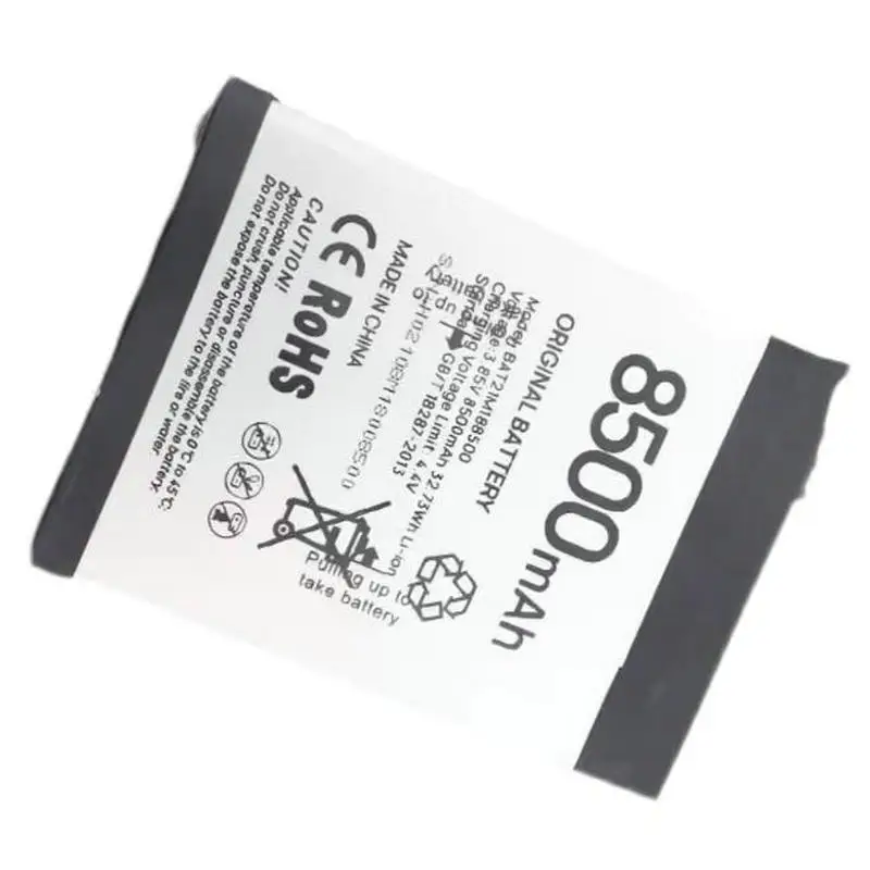Doogee V11 Battery for Doogee V10 Original Batterie Li-Ion Rechargeable Batteries 8500mAh Mobile Phone Accessories