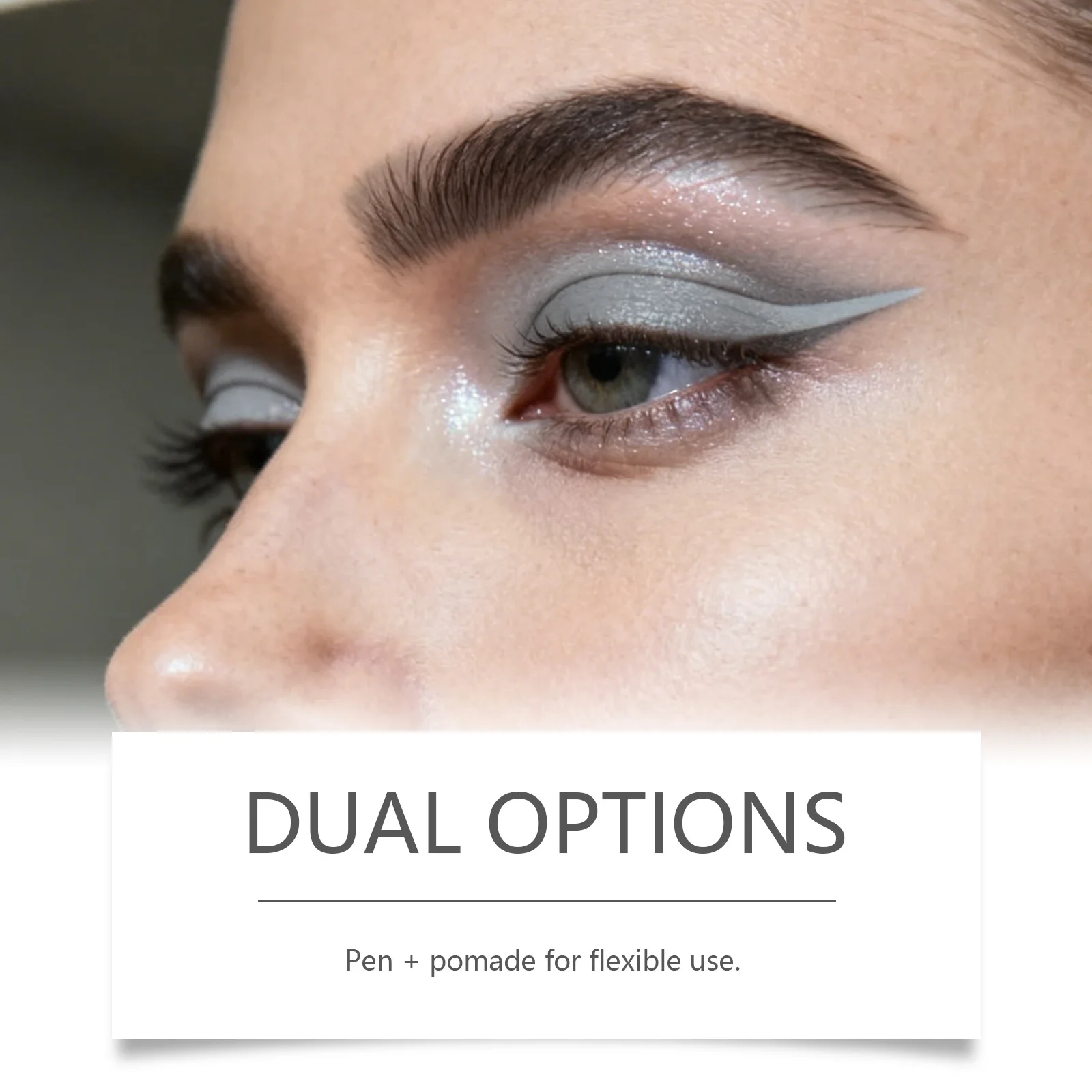 防水アイブロウパウダーアイライナーセット長期的な自然な眉毛輪郭演色グレー目メイクアップ化粧品