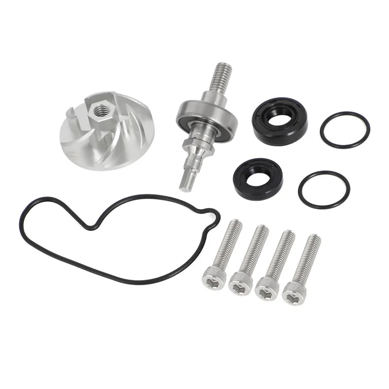 COMPLETE WATER PUMP REBUILD KIT For Yamaha YFZ450 YFZ450LE YFZ450SE YFZ450SE2 YFZ450SP Water Pump Impeller Billet Gear Shaft