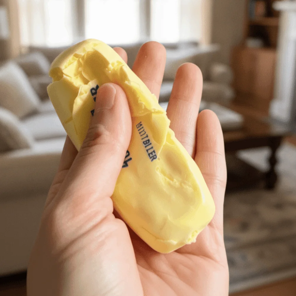 Creative Wax Coating Butter Stick Squishy Sensory Fidget Finger Relax Crunchy Butter Stick 8cm Pinch Butter Bar Toy Student