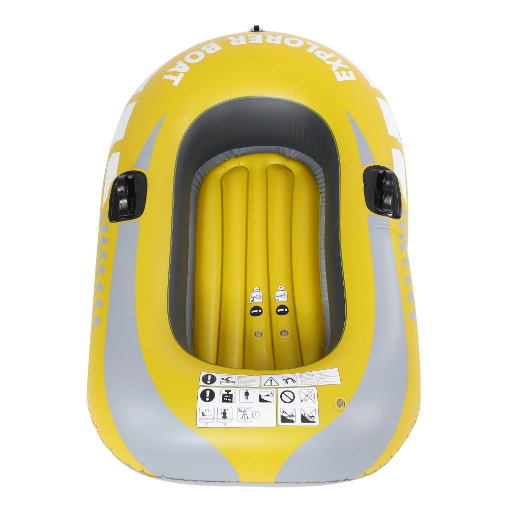 Opblaasbare kano PVC opblaasbare kajak kano 1 persoon roeiboot luchtboot vissen drijven duiken opblaasbare boot opblaasbare kajak