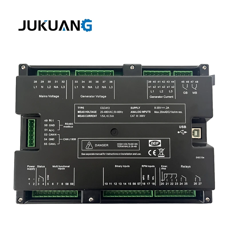 Real DEIF Control Panel CGC413 Generator High Quality Control Module with Competitive Price