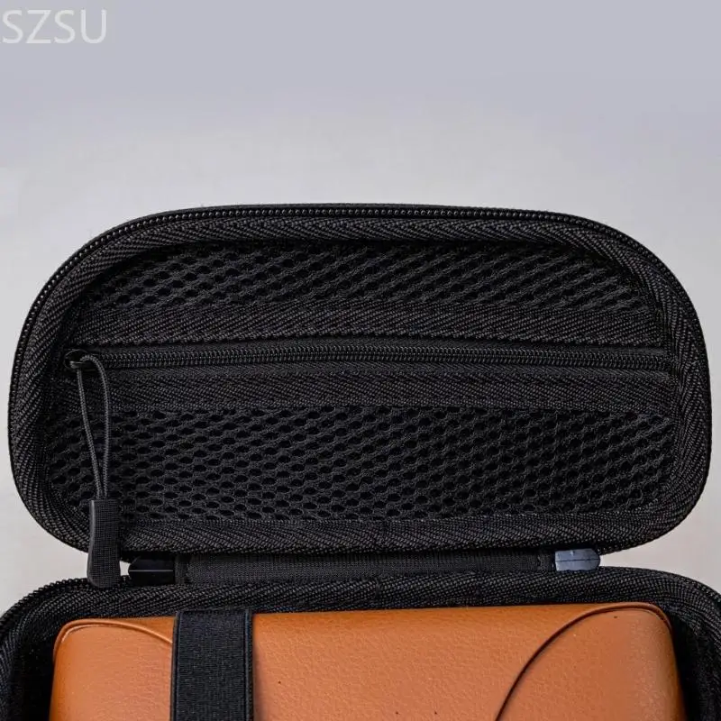 SZSU Travel Ready Shockproof Eyewears Case with Meshing Pockets Large for XREAL