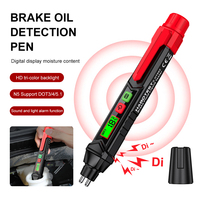 Brake Fluid Tester Auto Car Brake Liquid Digital Tester for DOT3/DOT4/DOT5.1 Accurate Oil Quality Check Pen Sound Light Alarm