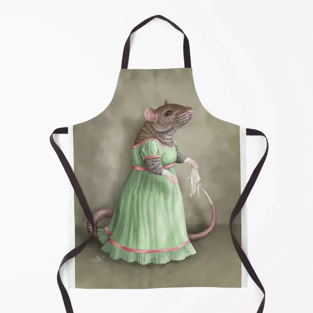 

Little Lady Fizz Apron painting Woman Kitchens Korean kitchen woman Apron