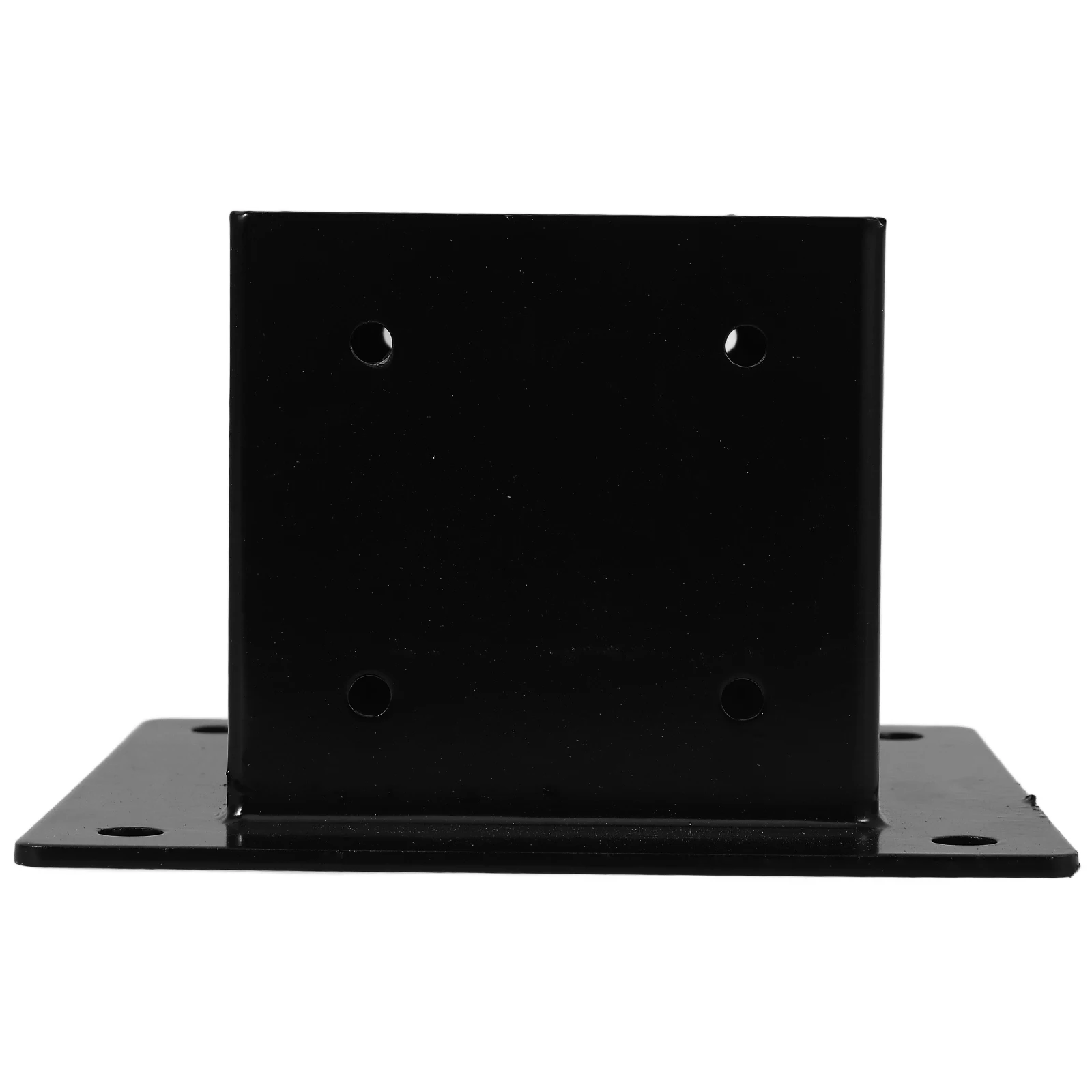 

Sturdy Iron Railing Support Bracket for Deck Porch Fence Post Base Weather Resistant Easy Installation Fence Accessory