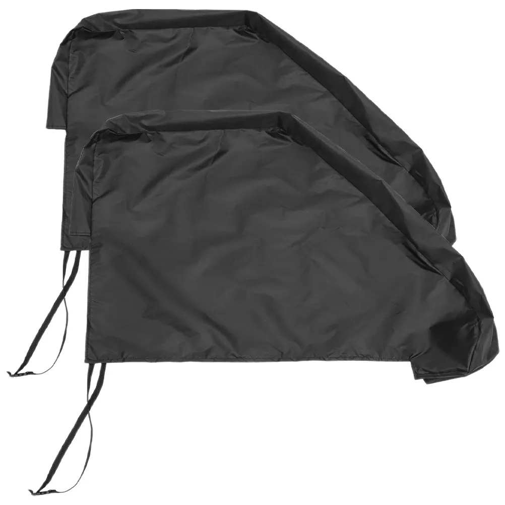 

2Pcs Trailer Hitch Cover Reliable Waterproof Protector for Travel Trailer Rv Caravan Motorhome Tow Hitch Lock Receiver Cover