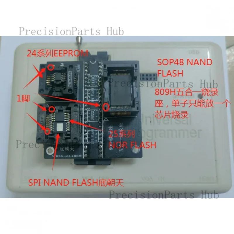 Tasmota Flash Tool - Programmatore RT809H per SPI NAND FLASH,