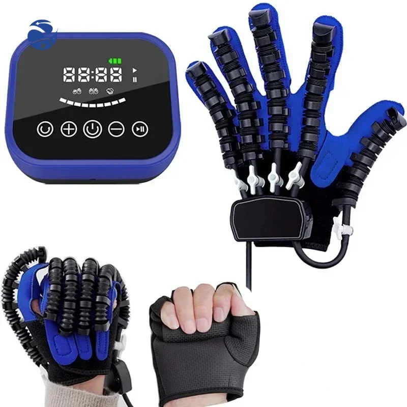 2024 New Rehabilitation Medical Equipment, Electric Rehabilitation Gloves Rehabilitation Robotic Gloves Hand Finger Training