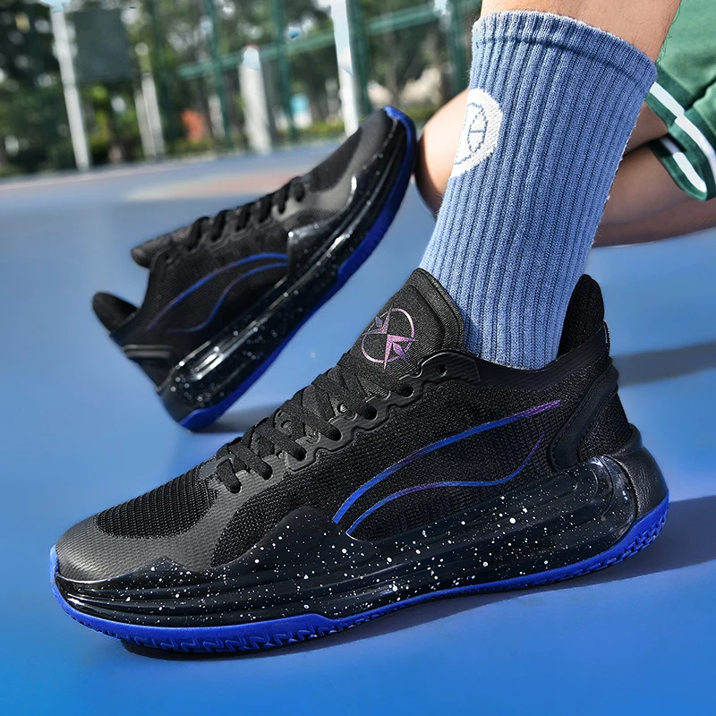 

2025 Explosions Men's Shoes Wear-resistant Basketball Shoes Men's Shoes genuine goods sneaker Autumn Men's Anti-slip Sneakers