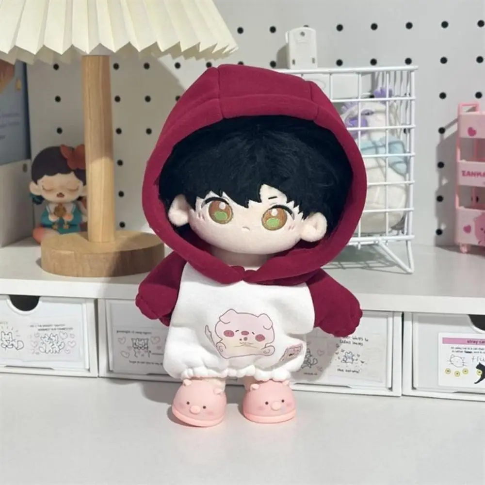 

Dress Up Cotton Doll Clothes Multicolor Fashion Plush Doll Clothes Suit Lovely No Attribute Doll Clothes Children's Gift