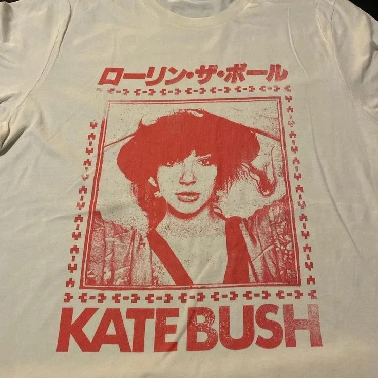 Kate Bush Short Sleeve Cotton T Shirt Size S-5XL