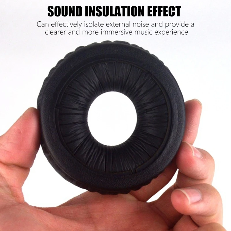 1 paire coussinets d'oreille remplacement, pour MDR-XB650, suppression du bruit, sans fil, compatibles pour