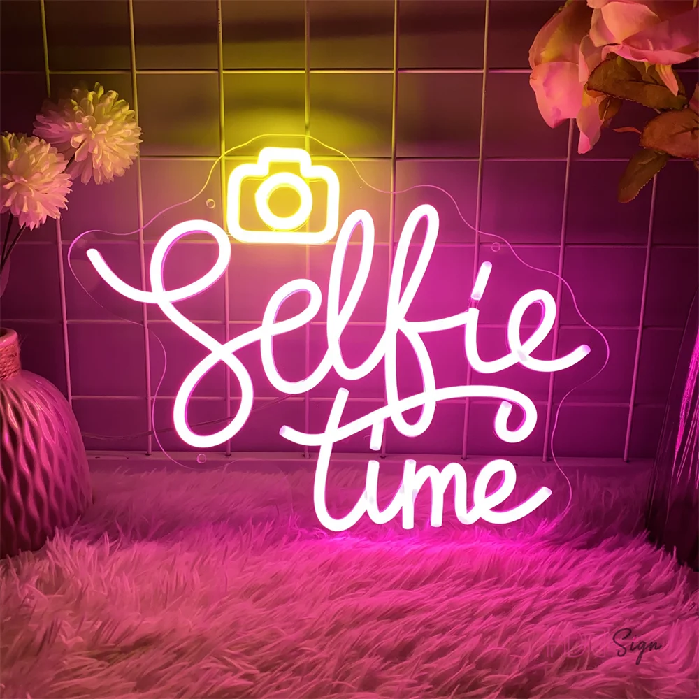 

Selfie Station Neon Led Sign Coffee Bar Club Shop Decoration LED Neon Lights USB Party Room Wall Art Deocr Neon Signs