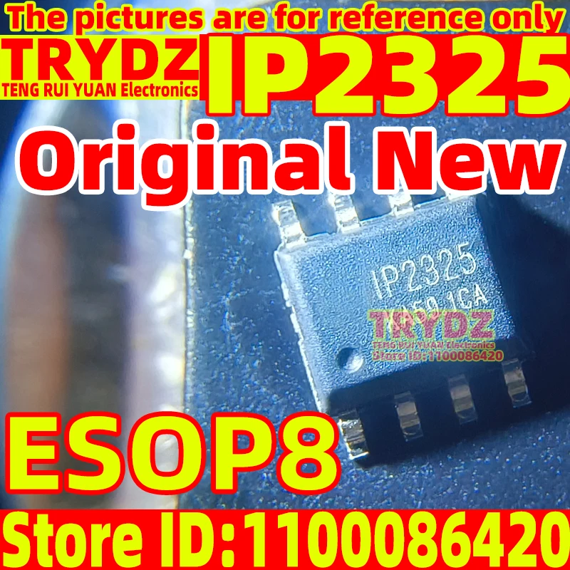 30-1pcs Original IP2325 ESOP8 5.5V 1.2A high current dual section lithium battery charging management IC