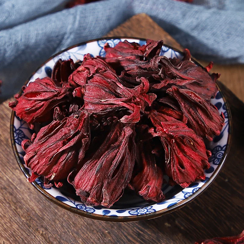 Top Quality Roselle 100% Natural Dried Flowers For Wedding Decoration Diy Resin Mix Flower Soap Pigment Candle Making Wholesale