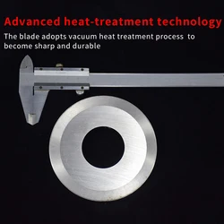 Customized Size=150*20*1.2 HSS Material Slitting Machine Blade Flat Round Knife