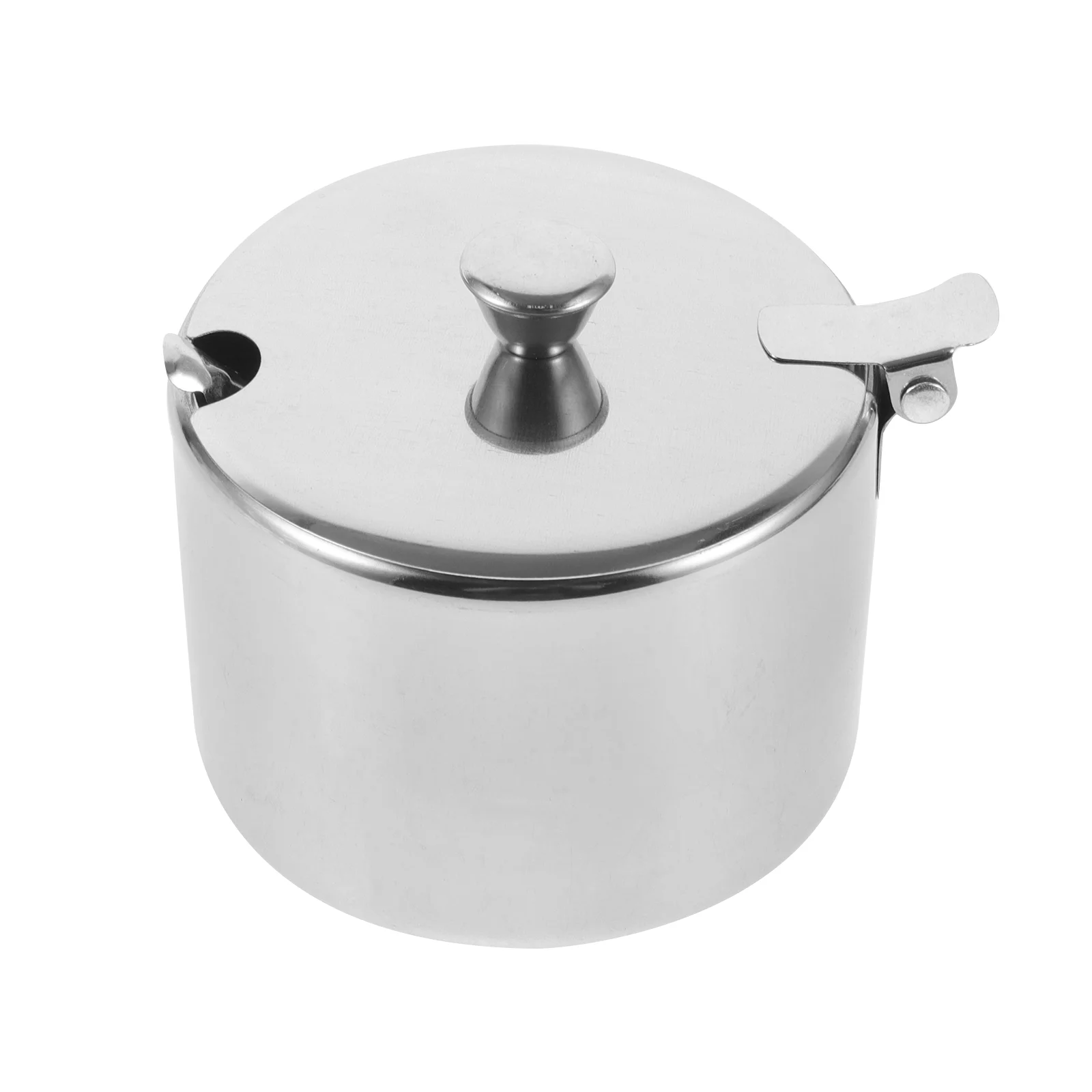 

Stainless Steel Sugar Bowl Multipurpose Seasoning Jar Kitchen Container Small Condiment Containers with Lids Spice