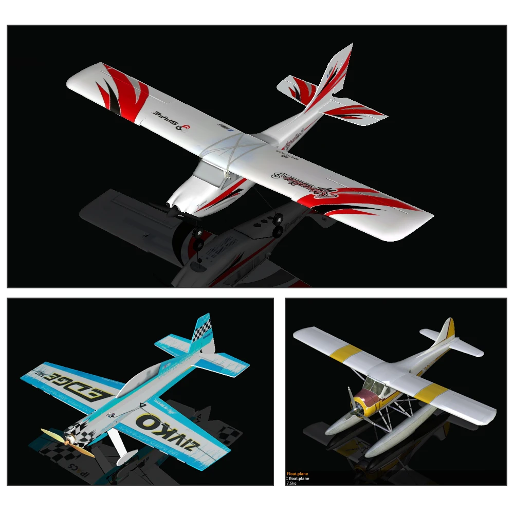 8 in 1 Simulatore Realflight Telecomando Modello USB Aereo RC Dongle a tutto tondo Phoenix 6.0 Simulazione Golden Warrior