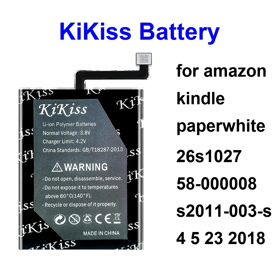 

Battery ST22 ST32 58-000426 MC-354775-05 58-000049 For Amazon Kindle Paperwhite 26S1027 58-000008 S2011-003-S 4 5 23 2018