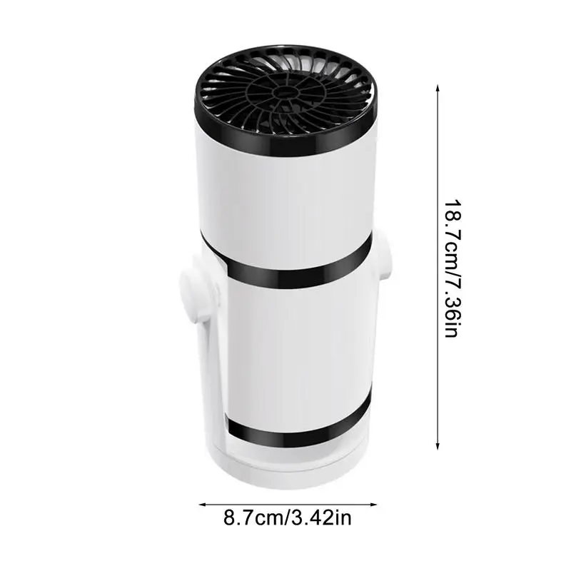 Electric Car Heater 12V 150W Auto Windshield Demister Defroster 2 in 1 Heating Cooling Fan Winter Car Anti-Fog Defogging Heater