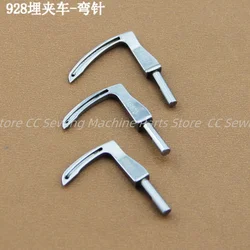 3pcs Sewing machine needle bending needle brother buried clamp 926 927928 bend needle 148869 148870 148871