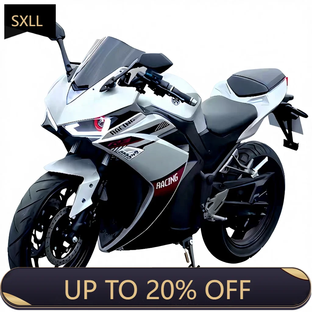 

SXLL New Little Ninja 72V Electric Motorcycle Sports Vehicle Battery Car Horizon Big S Model V6 can be registered