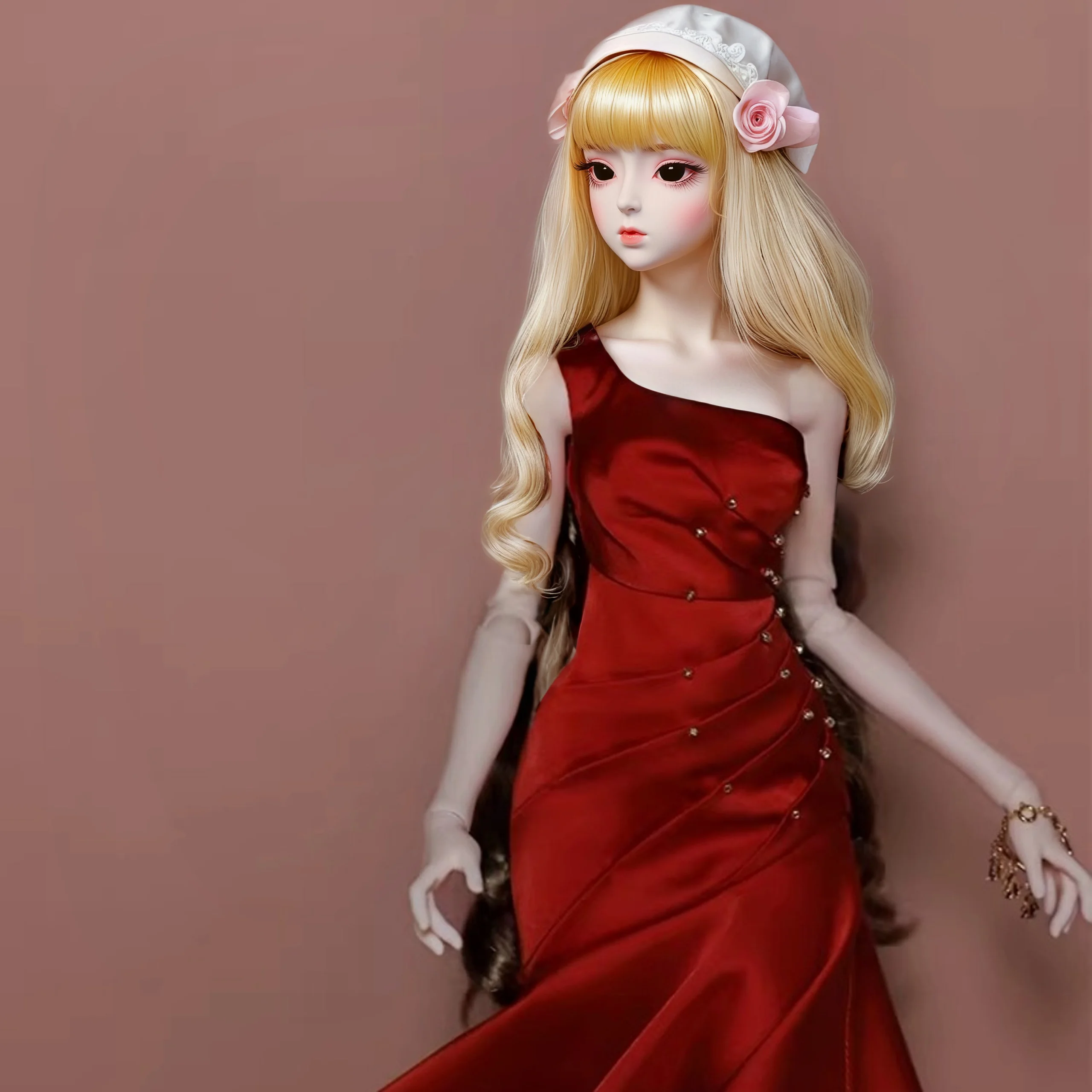 Dream Princess 1/3 Scale doll, 62 cm Ball-Jointed doll Complete Set, with Random Clothing, Shoes and Headwear Accessories, Girl DIY Toy