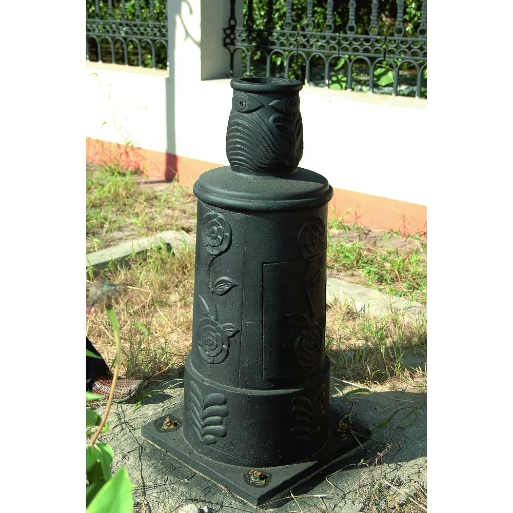Garden Cast Iron Light Pole Base Street Lamp Post Base