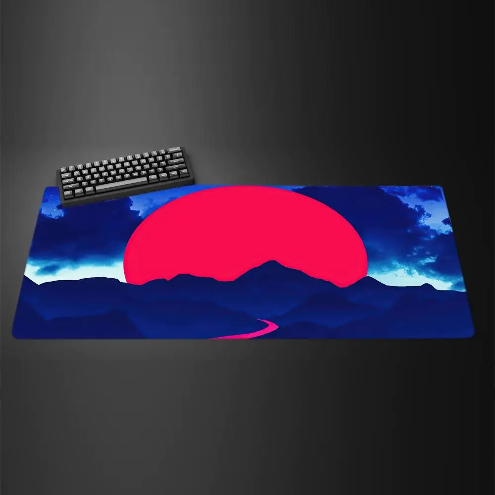 Topographic Map Mouse Pad 900x400MM Large Gaming Mousepad Keyboard Gamer Rubber Anti-wrinkle Anti-Slip Bottom Desk Mat