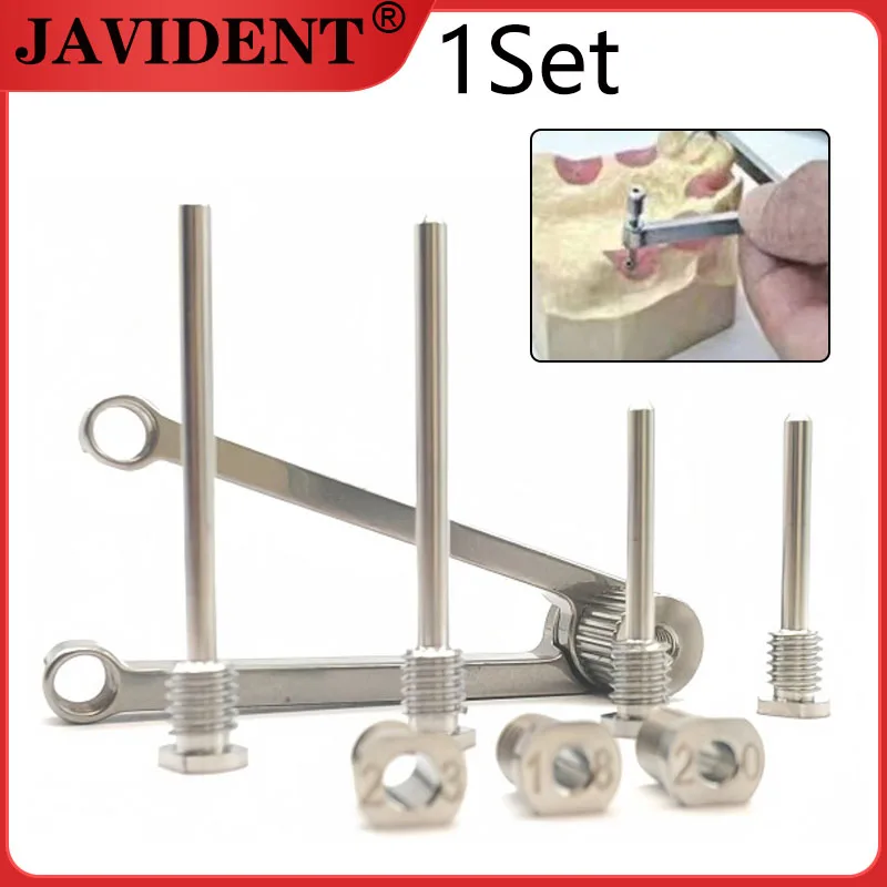 

1Set Dental Parallel Implant Guide Implant Assist Drill Guided Tool Locator Oral Surgery Measuring Ruler