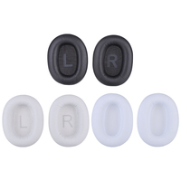 1 Pair Replacement Ear Pads Cushions Noise Isolation Memory Foam Headphone Earpads Headset Ear Cushions for MPOW H12 ANC Headset