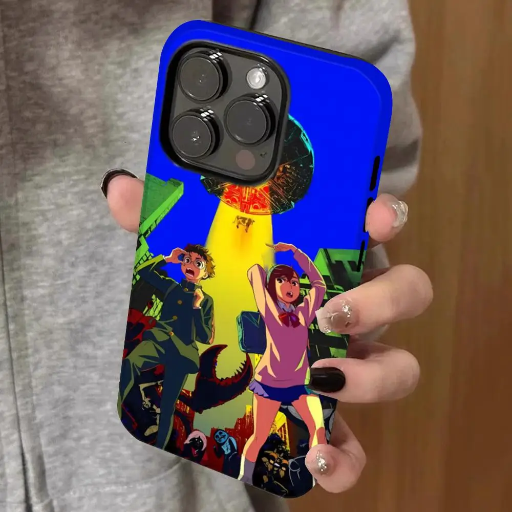 

anime dan da dan Phone Case Double-layered 2-in-1 Film Case For IPhone 16 15 Promax 14 13 Pro 12 11 plus Samsung S25 24 23