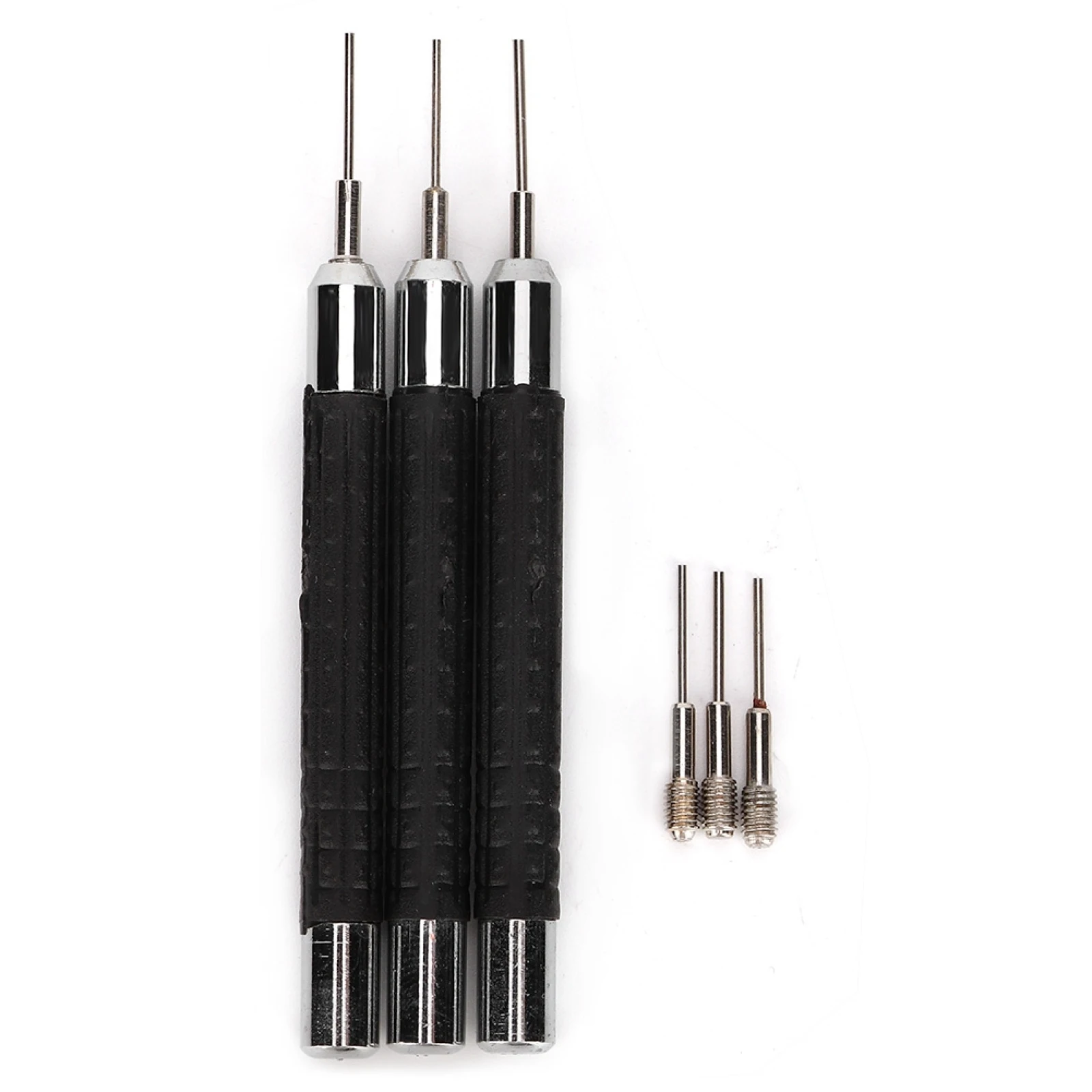 3 قطعة حزام (استيك) ساعة حزام سوار ربط دبوس مزيل 3 الإبر دبوس لكمة ساعة ربط الربيع القضبان الضابط الساعاتي أداة إصلاح