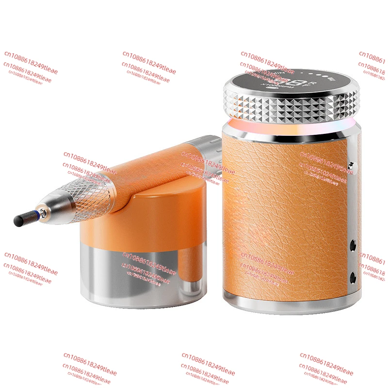 

2024 New Waterproof Dustproof 35000rpm Professional Portable Cordless Rechargeable Brushless Nail Drill Machine