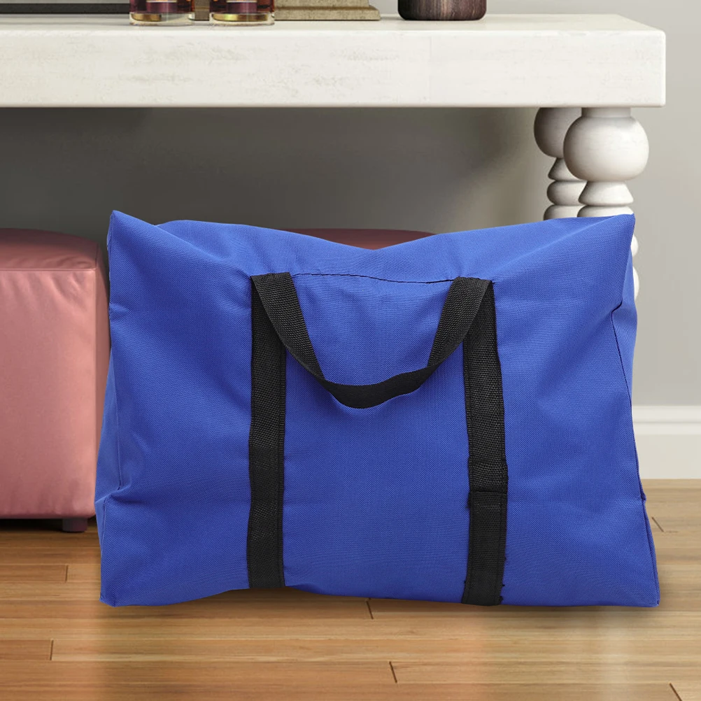 

2 Pcs Storage Bag Large Capacity Foldable Moving Bags Quilt Comforter Travel Heavy Duty Portable Home ganization Solution Car