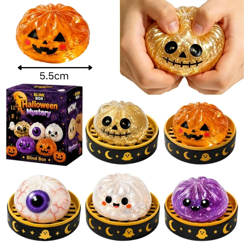 Halloween Ghost Bun Squishy – detail image 1