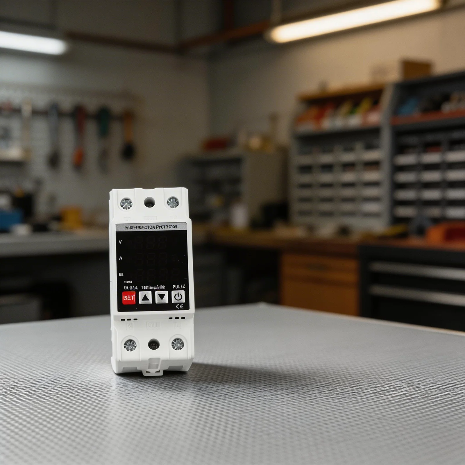 Home Energy Monitoring Energy Meter Flame Retardant Electricity Meter Energy Meter Flame-retardant Shell For DIN Rail