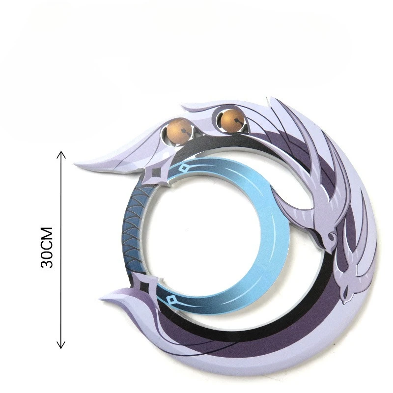 37cm genshin arma de impacto modelo lan yan adereços e armas cosplay armas de madeira ornamentos de mesa decoração do quarto presente do feriado