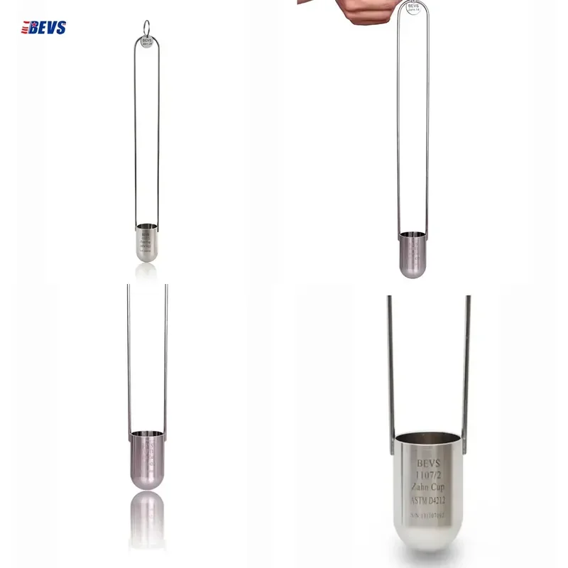 Brand For Zahn Viscosity Dip Cups High Quality Viscosity Flow Cup Meter Paint Viscometer Stainless Steel ASTM D4212