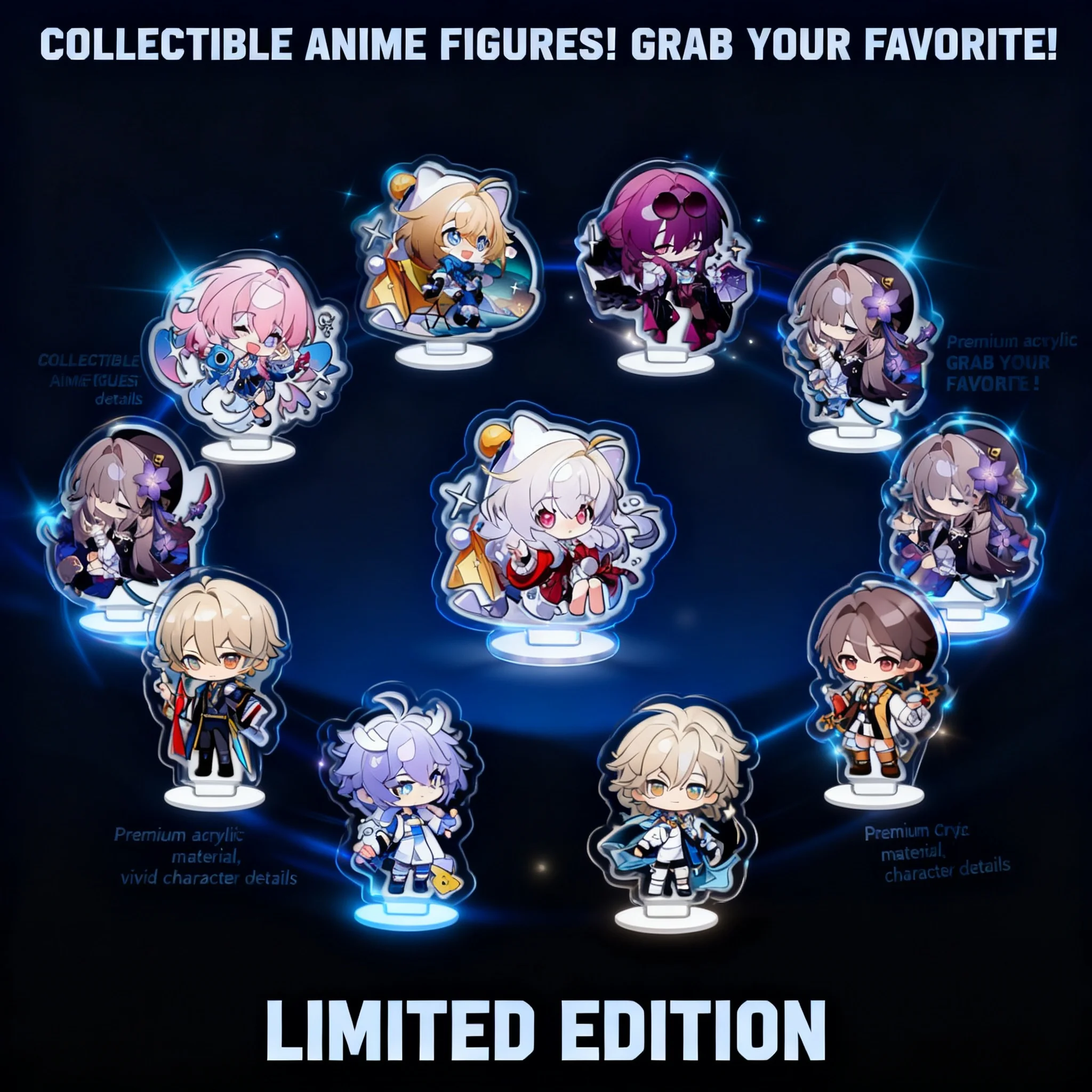

Anime Arknights Honkai Star Rail Elysia Imbibitor Lunae Acrylic Standee Keychain Game Merch 8cm Imbibitor Lunae Figure