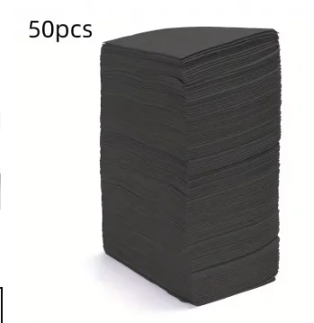 50 Uds. Almohadilla limpia desechable impermeable para tatuajes, Baberos para tatuajes, cubiertas de mesa, almohadilla limpia, servilletas dentales para pacientes, accesorios para tatuajes
