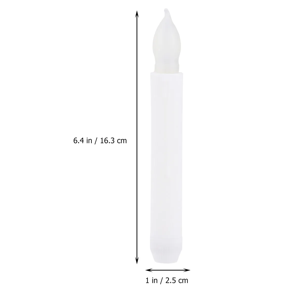 10Pcs LED Lights Flameless Smokeless Simulated Light Energy Saving Safe LED Candles for Banquet Decoration