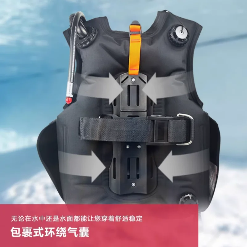 جهاز تنفس للغوص قياسي 8/12 لتر، مجموعة كاملة من أسطوانة الأكسجين الاحترافية الغاطسة والرئية #6