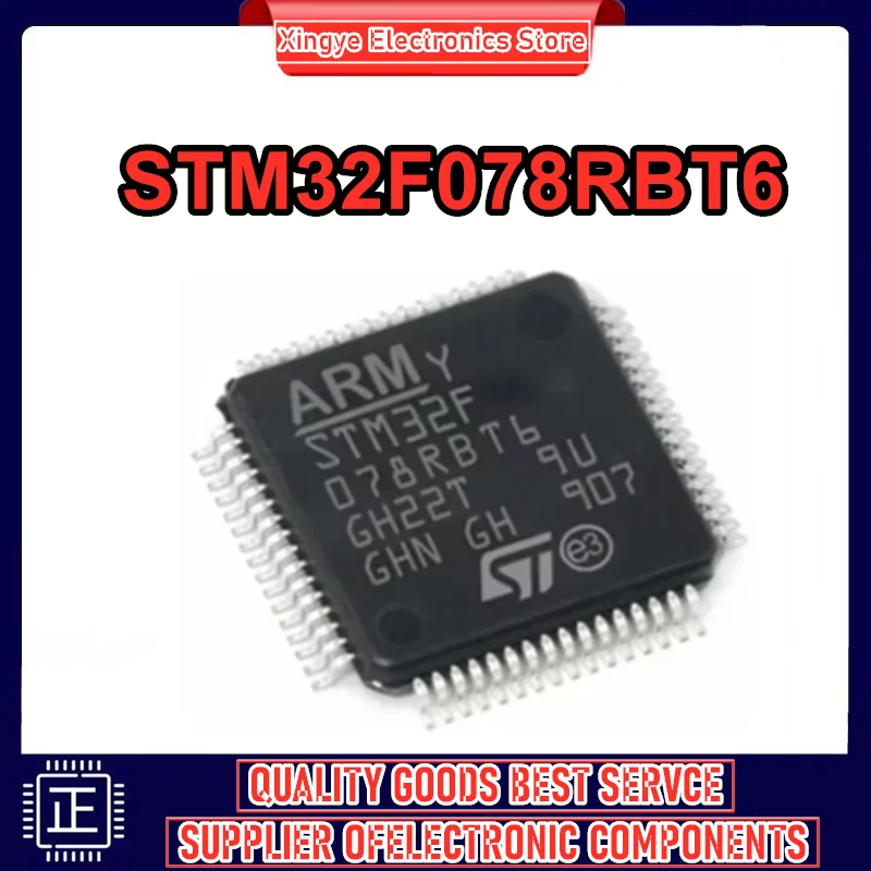 

STM32F078RBT6 STM32F078RB STM32F078 STM32F STM32 STM MCU IC Chip LQFP64 In Stock 100% New Original