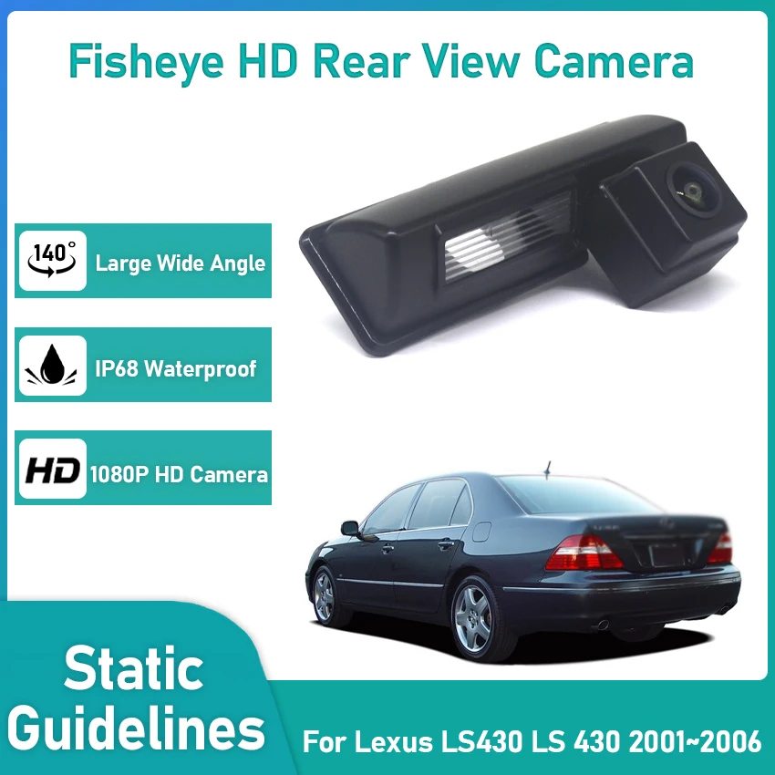 HD Night Vision Back up Rear View camera CCD license plate Camera ​For Lexus LS430 LS 430 2001 2002 2003 2004 2005 2006