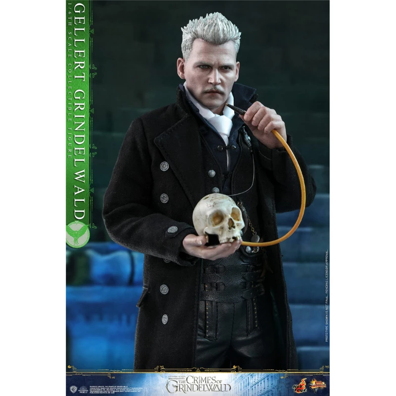 En Stock HotToys MMS513 Animales Fantásticos 2 Gellert Grindelwald 1/6 Anime figura de acción juguete para regalo modelo colección Hobby