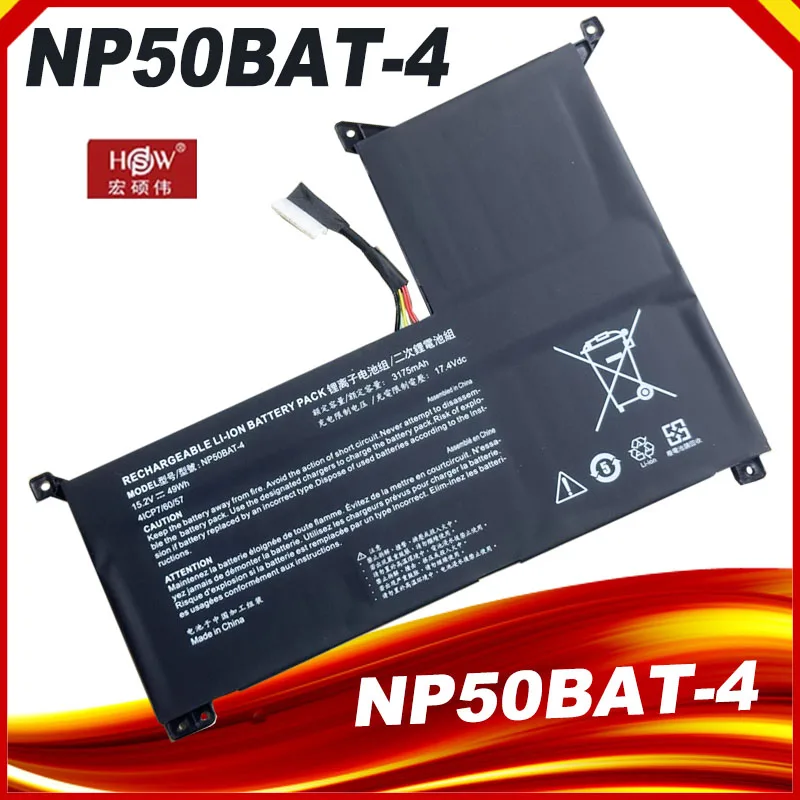 NP50BAT-4 Laptop Battery For Machenike F117-7 For SCHENKER XMG Focus 16 For GIGABYTE G7 KE For COLORFUL X15 AT